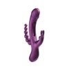 Trilux Kinky Finger Rabbit Vibrator with Anal Beads | Dual Pleasure Toy