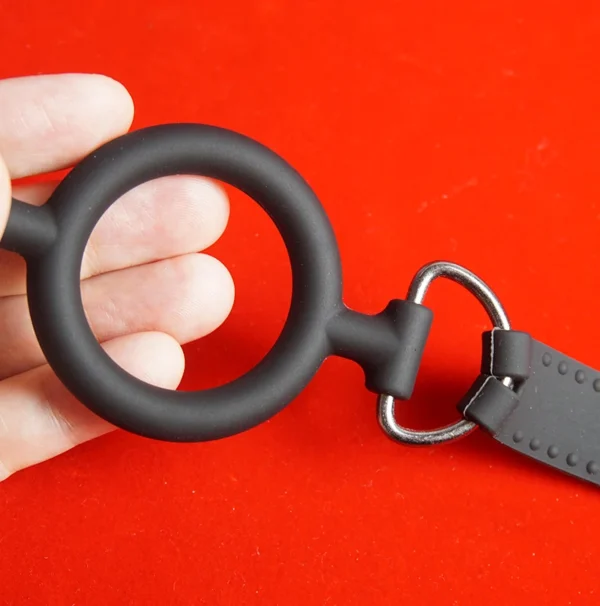 Medical Silicone Mouth Gags,BDSM Ring Gags,Sex Toys for Couples,Adult Games,Submissive Role Play,Bondage Restraints