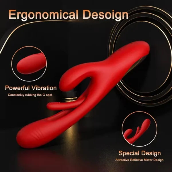 Powerful Tapping Flapping Clit Sucker Stimulator Vibrator for Women Rabbit Sucking Clitoris Vibrators Sex Toy Woman Female Adult
