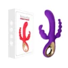 3 In 1 Dildo Rabbit Vibrator for Women G-Spot Orgasm Masturbator Anal Plug Clitoris Stimulator Female Masturbation Sex Toys 18