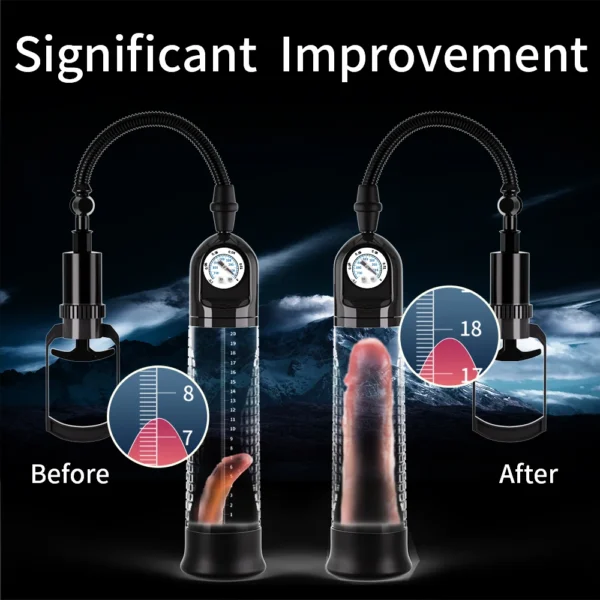 Penis Pump Voor Male Vacuum Blowjob Sucking Trainer Big Dick Erection Enhancement Extender Masturbator Adult Sex Toys for Men