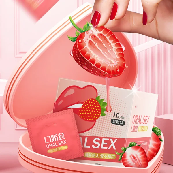 Big Condoms Adult Sex Toy for Women 75mm Rubber Latex Condoms G Spot Stimulate Female Condom Penis Sleeve Contraceptive Sex Shop
