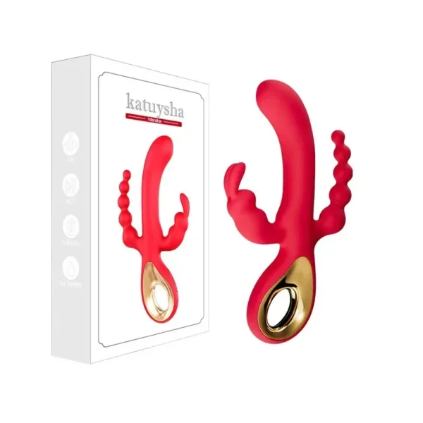 3 In 1 Dildo Rabbit Vibrator for Women G-Spot Orgasm Masturbator Anal Plug Clitoris Stimulator Female Masturbation Sex Toys 18