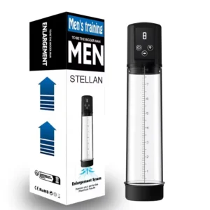 Automatic Electric Penis Pump Vacuum Pump with 9 Suction Levels Thicken Penis Enlargement Enhance Sex Toy Masturbators for Men