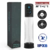 HESEKS Vacuum Sucking Electric Penis Pump Air Water Penis Extender Dick Training Automatic Male Masturbator Sex Toy for Men 18+