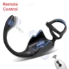 APP Control Vibrating Butt Plug Cock Ring for Men Prostate Massager for Gay Anal Vibrator Penis Ring Adult Sex Toy for Men