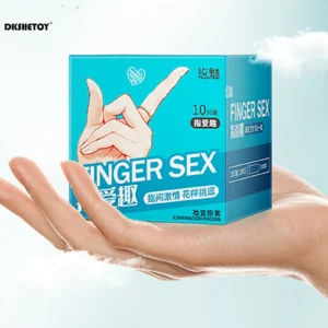 10pcs Finger Sleeve Masturbation Reusable G-spot Condom Sex Toys Stimulation Vagina Clitoris Flirting Super Thin Adult Supplies