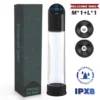 HESEKS Vacuum Sucking Electric Penis Pump Air Water Penis Extender Dick Training Automatic Male Masturbator Sex Toy for Men 18+