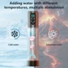 HESEKS Vacuum Sucking Electric Penis Pump Air Water Penis Extender Dick Training Automatic Male Masturbator Sex Toy for Men 18+