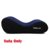 Sex Love Pillow Inflatable Sofa Bed Air Cushion Yoga Chaise Lounge Relax Chair Portable Lounger Position Aid Flocking Furniture