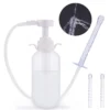 300/600ML Reusable Vagina Irrigator Syringe Anal Cleaner Enemator Vaginal Washing Device Kit Female Vaginal Enema Douche Shower