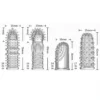 G-spot Clitoris Stimulation Adult Sex Toys Les Finger Condom Reusable Masturbation Sex Game Erotic Product Dotted Finger Sleeves