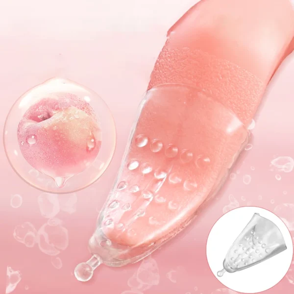 Oral Sex Condoms Ultra-thin Particles Tongue Licking Tools Vaginal Massage G-spot Stimulation Couple Flirting Adult Sex Toys