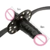 Strap on Dildo Gag Open Mouth SM Tool Double Dildos Bondage Bdsm Strapon Penis Lesbian Sex Toys for Couples Products Adult Games