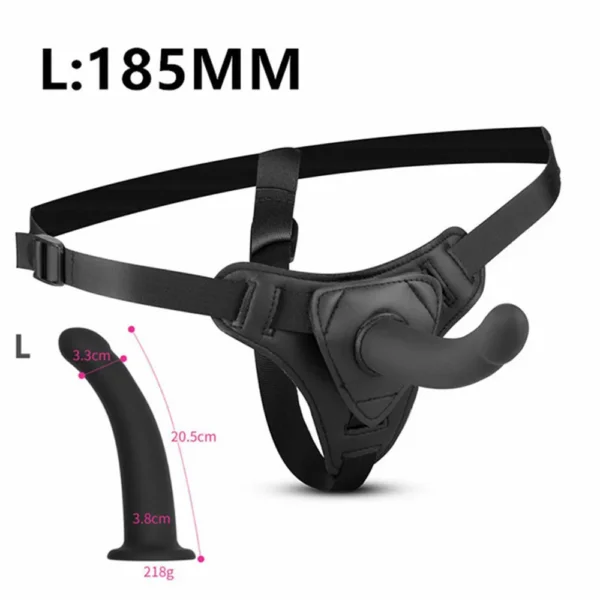 Vibrating Strapon Dildo for Women Wearable Penis Belt Strap On Anal Plug Double Dildos Harness Adult Sex Toys For Woman Lesbian