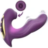 Kushor 3 in 1 Clitoral Sucking Vibrator Female For Women Clit Clitoris Sucker Tongue Licking Dildo Adults Goods Sex Toys Female