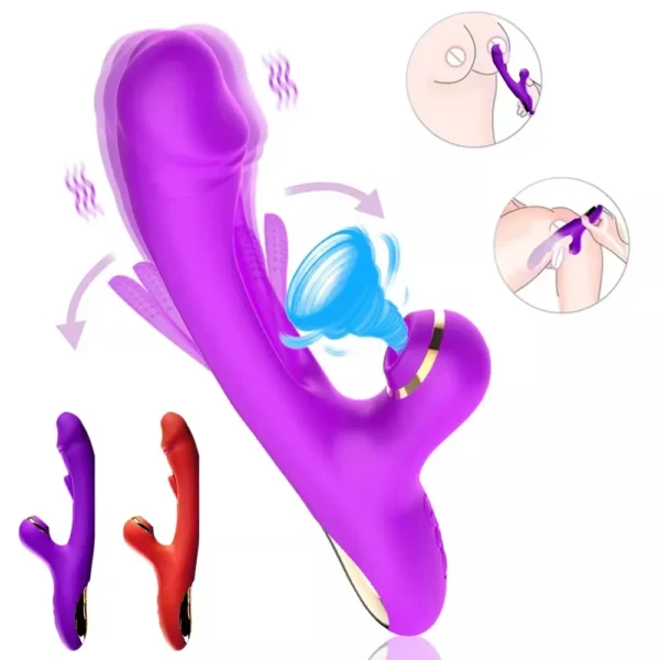 Powerful Tapping Flapping Clit Sucker Stimulator Vibrator for Women Rabbit Sucking Clitoris Vibrators Sex Toy Woman Female Adult