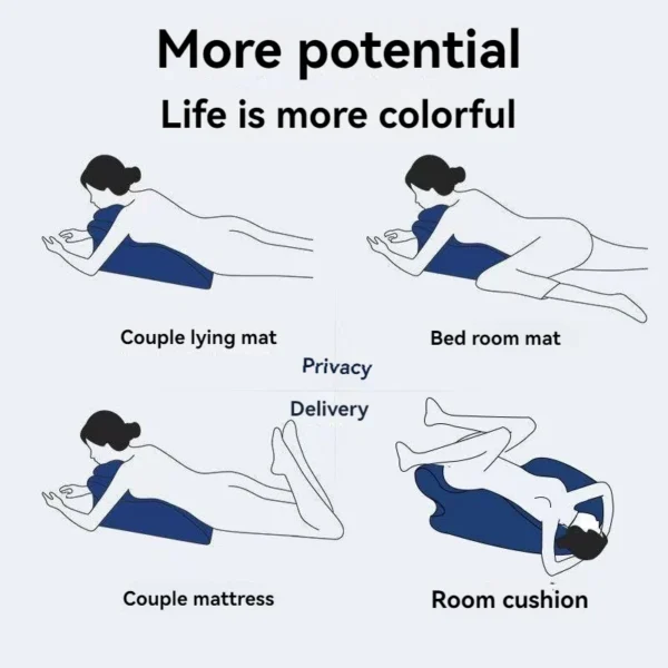 Couples cushion Having sex climax Butt Cushion pregnancy Support Waist Lumbar Orthopedic sex toys Adult toys Sitting Lying Bed