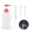 300/600ML Reusable Vagina Irrigator Syringe Anal Cleaner Enemator Vaginal Washing Device Kit Female Vaginal Enema Douche Shower
