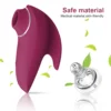 Sucking Vibrator Sex Toy For Women Vibrating Sucker Oral Clitoris Stimulator Sex Suction Vibrator Female Adults Product