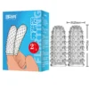 G-spot Clitoris Stimulation Adult Sex Toys Les Finger Condom Reusable Masturbation Sex Game Erotic Product Dotted Finger Sleeves