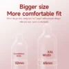 10pcs 65mm XXL Condoms Adults Toys For Men Long Sex Delay Ejaculation Super Thin Condoms G Spot Stimulation Penis Sleeve SexShop