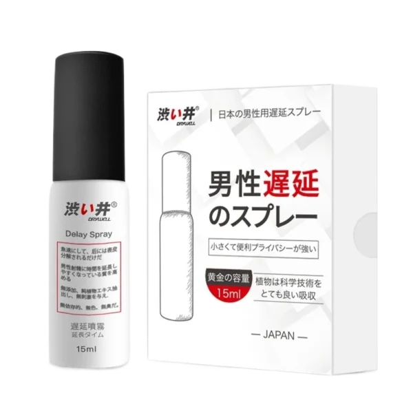 Dry Well Delay Spray Not Numbing Premature Ejaculation Sprays for Men Sex Prolong 60 Minutes Penile Erection Desensitizer