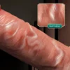 Remote Control Silicone Realistic Huge Dildo Insert Anal Vagina Retractable Heated Penis Vibrator Dick Adult Sex Toys For Female